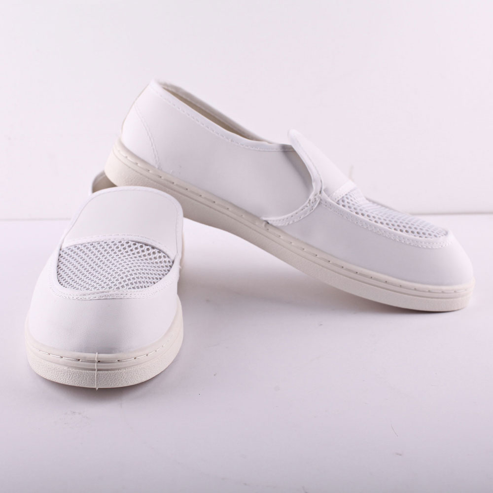 Anti static ESD Cleanroom PVC Mesh Autoclavable Shoes