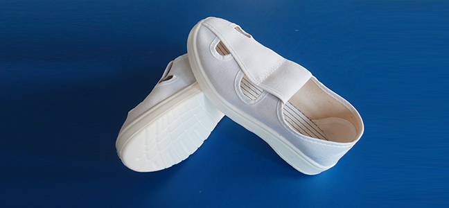 Anti-static clean room shoes